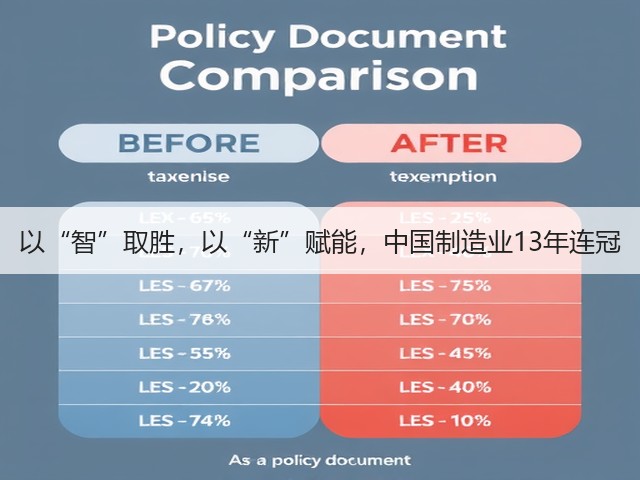 以“智”取胜,以“新”赋能,中国制造业13年连冠(图1) 以“智”取胜,以“新”赋能,中国制造业13年连冠(图1)