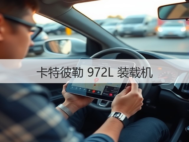 卡特彼勒 972L 装载机(图3) 卡特彼勒 972L 装载机(图3)