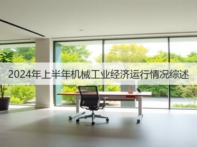2024年上半年机械工业经济运行情况综述(图3) 2024年上半年机械工业经济运行情况综述(图3)