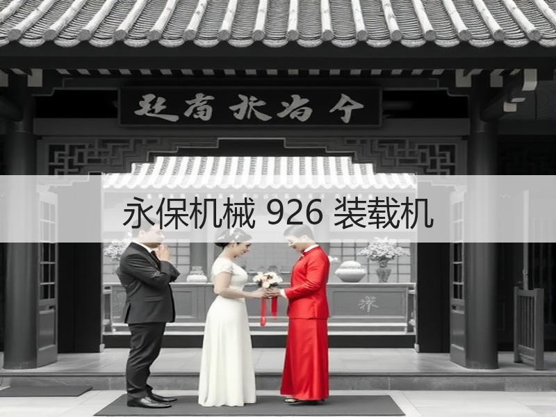永保机械 926 装载机