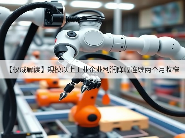 【权威解读】规模以上工业企业利润降幅连续两个月收窄(图1) 【权威解读】规模以上工业企业利润降幅连续两个月收窄(图1)