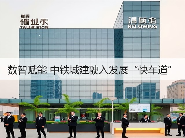 数智赋能 中铁城建驶入发展“快车道”(图1)