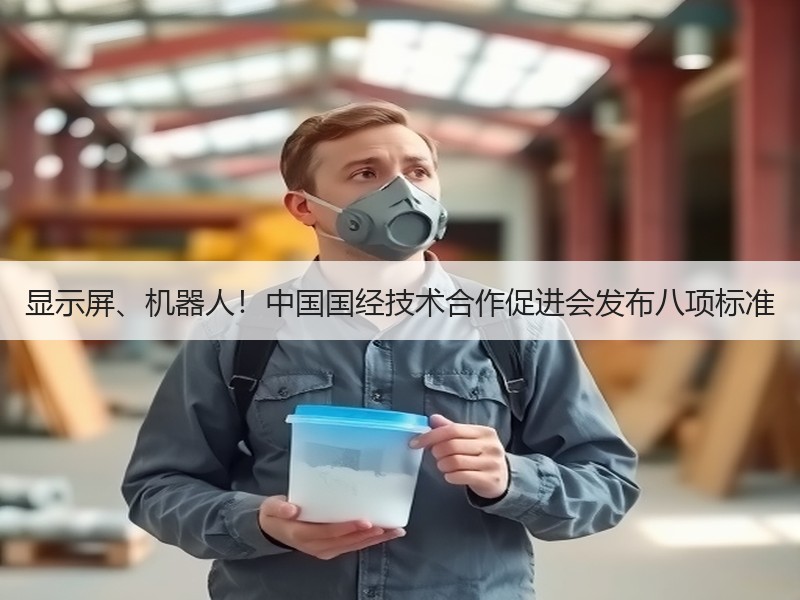 显示屏、机器人！中国国经技术合作促进会发布八项标准
