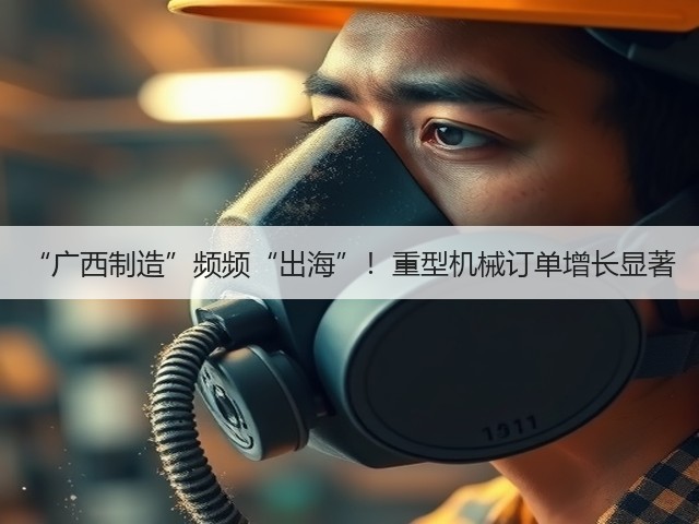 “广西制造”频频“出海”!重型机械订单增长显著(图1) “广西制造”频频“出海”!重型机械订单增长显著(图1)