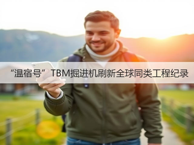 “温宿号”TBM掘进机刷新全球同类工程纪录(图1)