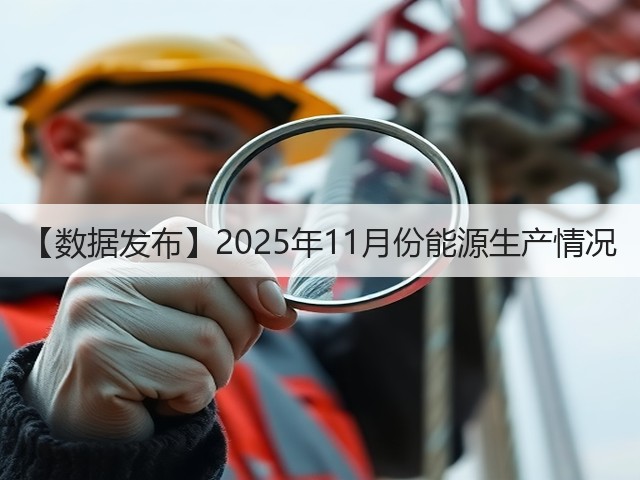 【数据发布】2025年11月份能源生产情况(图2) 【数据发布】2025年11月份能源生产情况(图2)