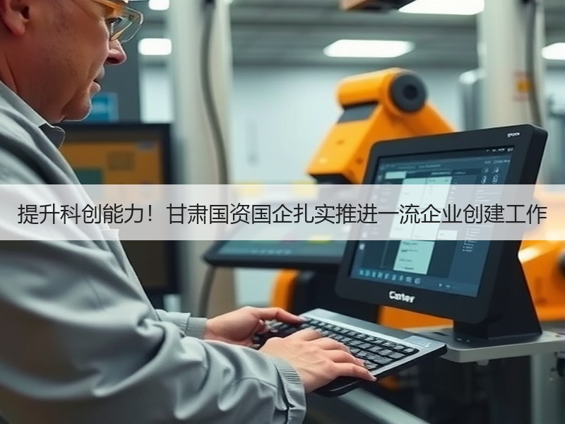 提升科创能力！甘肃国资国企扎实推进一流企业创建工作