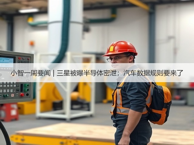 小智一周要闻 | 三星被曝半导体密泄；汽车数据规则要来了(图2)