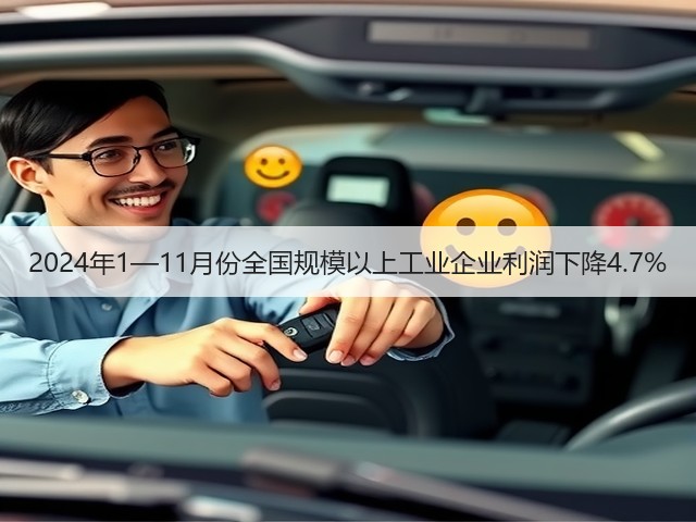2024年1—11月份全国规模以上工业企业利润下降4.7%(图3)
