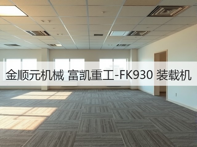 金顺元机械 富凯重工-FK930 装载机(图3)