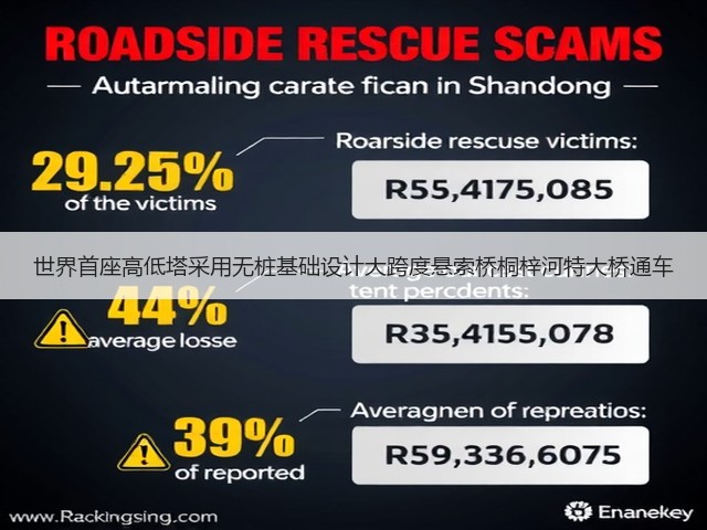 世界首座高低塔采用无桩基础设计大跨度悬索桥桐梓河特大桥通车(图2)