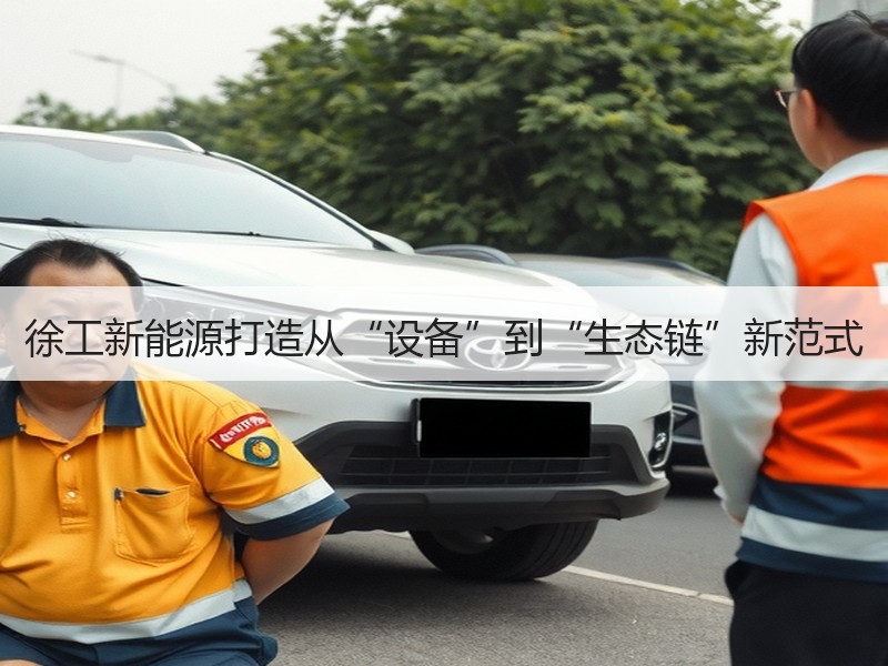 徐工新能源打造从“设备”到“生态链”新范式 徐工新能源打造从“设备”到“生态链”新范式