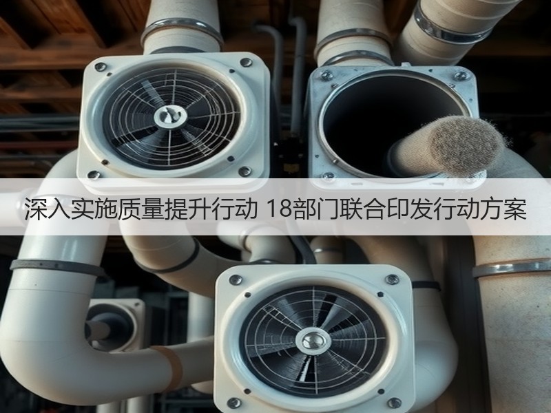 深入实施质量提升行动 18部门联合印发行动方案