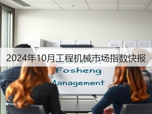 2024年10月工程机械市场指数快报(图3) 2024年10月工程机械市场指数快报(图3)