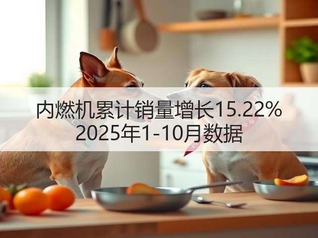 内燃机累计销量增长15.22% 2025年1-10月数据(图3)
