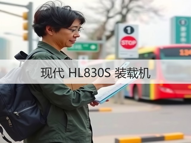 现代 HL830S 装载机(图1)