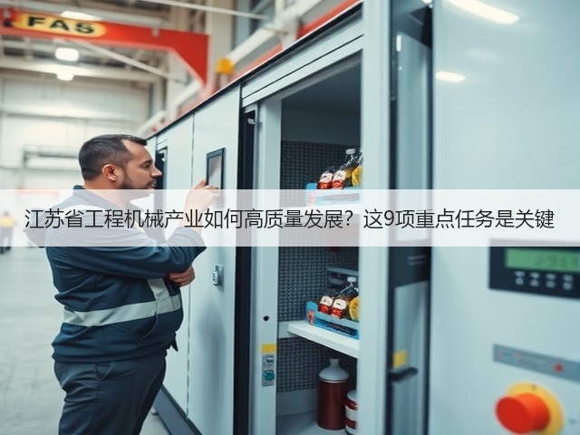 江苏省工程机械产业如何高质量发展?这9项重点任务是关键(图2) 江苏省工程机械产业如何高质量发展?这9项重点任务是关键(图2)