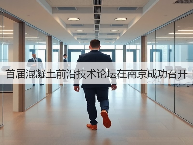 首届混凝土前沿技术论坛在南京成功召开