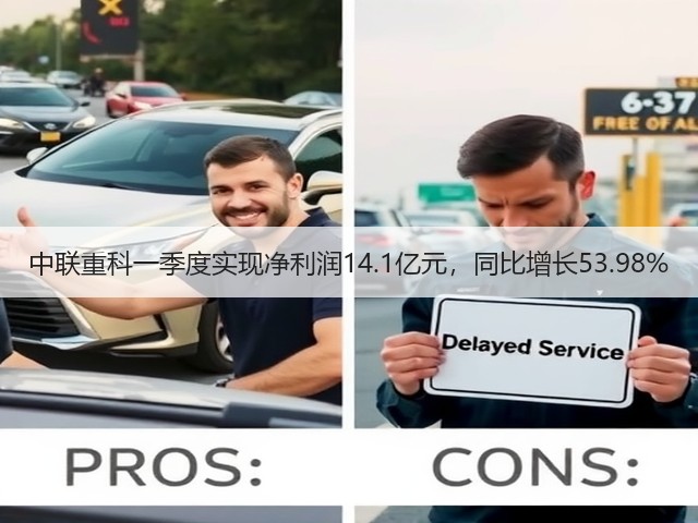 中联重科一季度实现净利润14.1亿元,同比增长53.98%(图3) 中联重科一季度实现净利润14.1亿元,同比增长53.98%(图3)