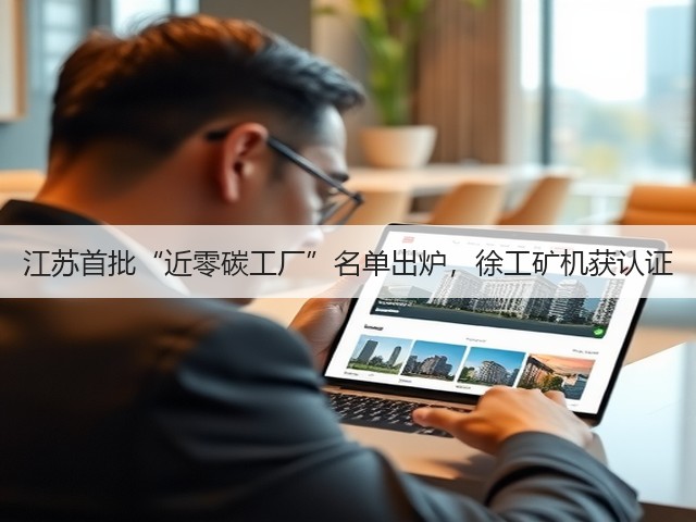 江苏首批“近零碳工厂”名单出炉,徐工矿机获认证(图1) 江苏首批“近零碳工厂”名单出炉,徐工矿机获认证(图1)