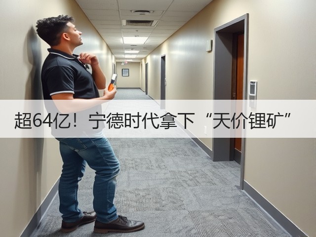 超64亿!宁德时代拿下“天价锂矿”(图3) 超64亿!宁德时代拿下“天价锂矿”(图3)