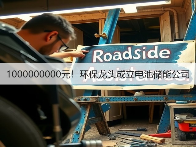 1000000000元!环保龙头成立电池储能公司(图1) 1000000000元!环保龙头成立电池储能公司(图1)