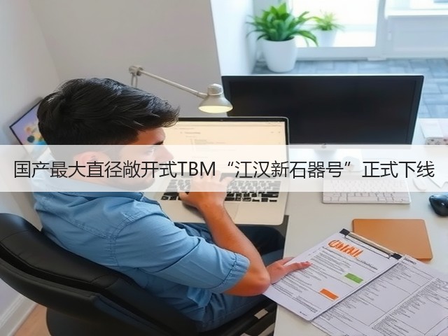 国产最大直径敞开式TBM“江汉新石器号”正式下线(图3)