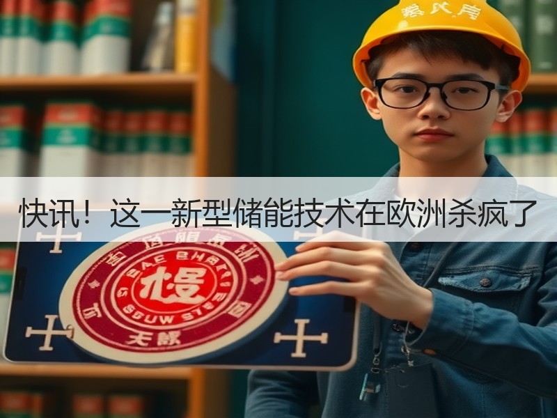 快讯!这一新型储能技术在欧洲杀疯了 快讯!这一新型储能技术在欧洲杀疯了