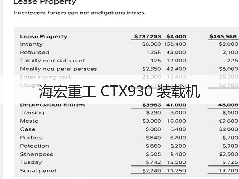 海宏重工 CTX930 装载机