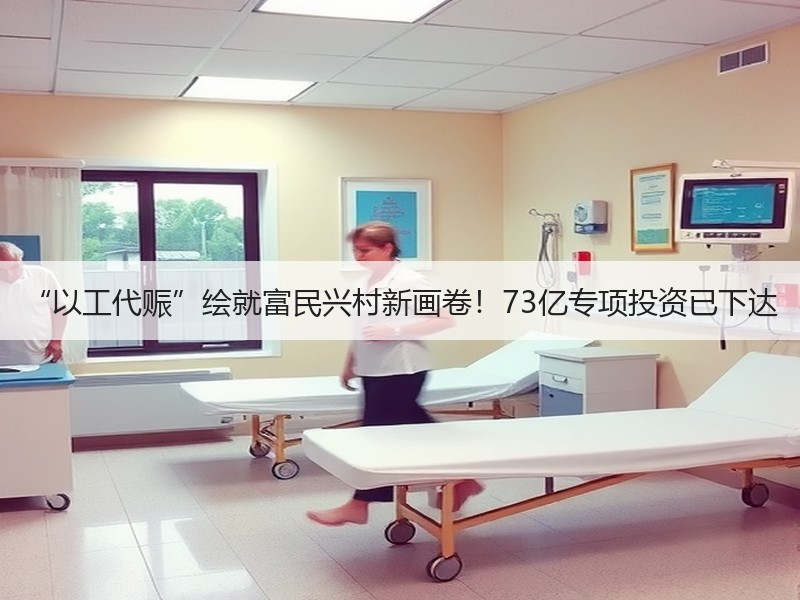 “以工代赈”绘就富民兴村新画卷！73亿专项投资已下达