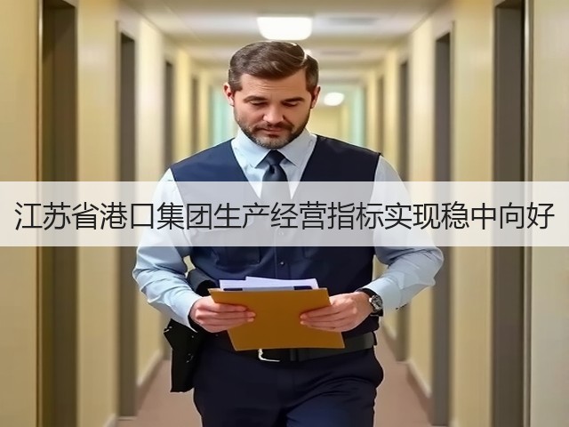 江苏省港口集团生产经营指标实现稳中向好(图3) 江苏省港口集团生产经营指标实现稳中向好(图3)