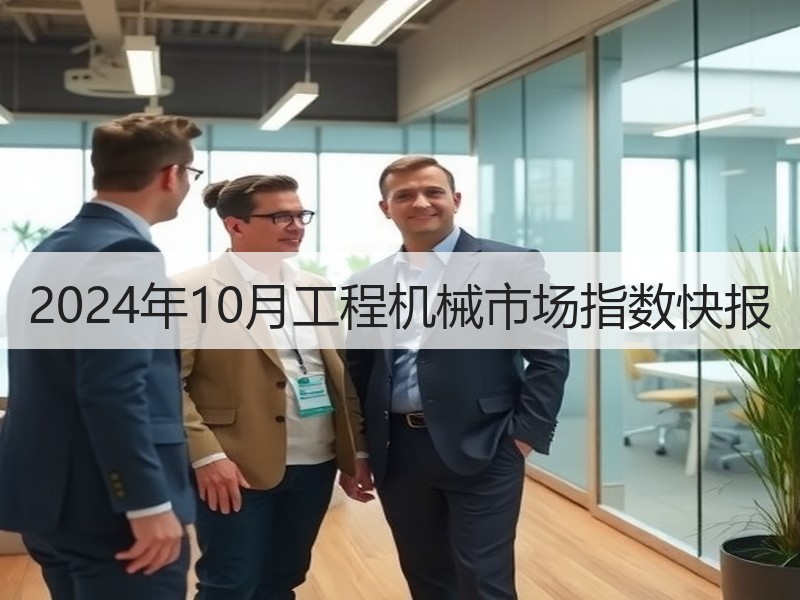 2024年10月工程机械市场指数快报