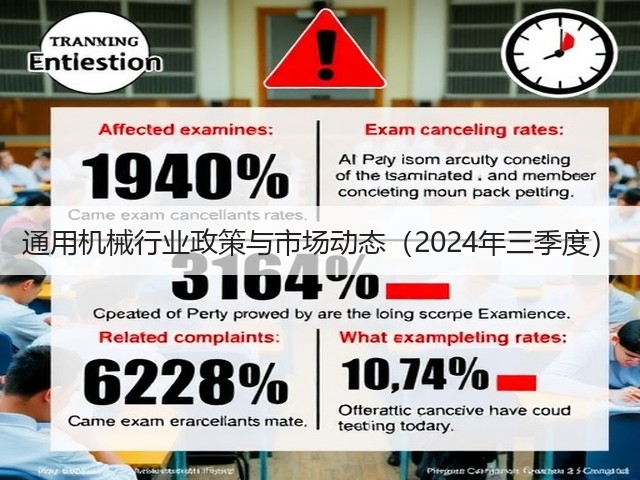 通用机械行业政策与市场动态（2024年三季度）(图3)