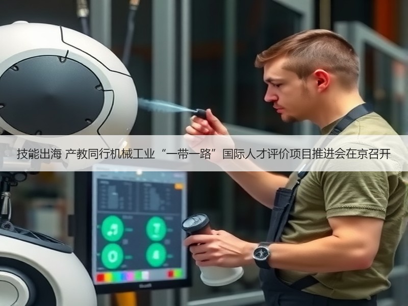 技能出海 产教同行机械工业“一带一路”国际人才评价项目推进会在京召开