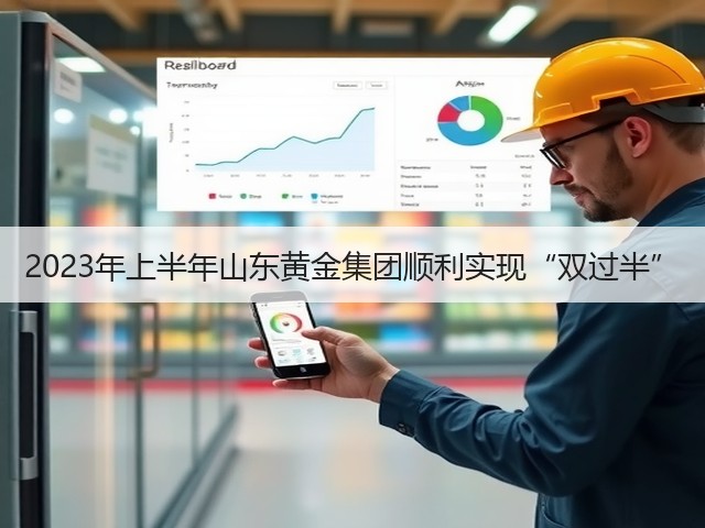2023年上半年山东黄金集团顺利实现“双过半”(图3)
