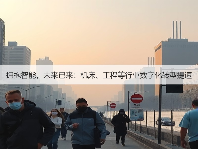 拥抱智能，未来已来：机床、工程等行业数字化转型提速