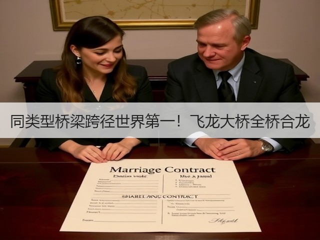 同类型桥梁跨径世界第一！飞龙大桥全桥合龙(图1)