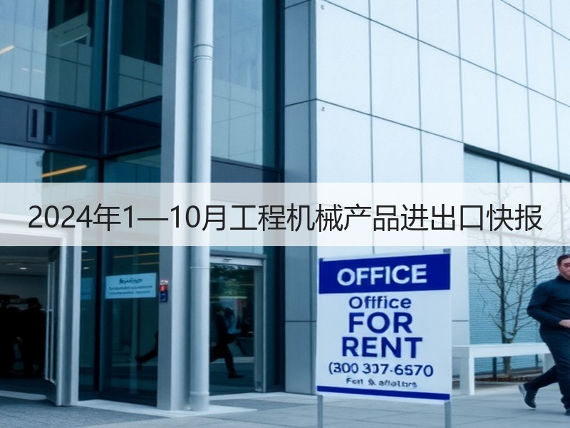 2024年1—10月工程机械产品进出口快报