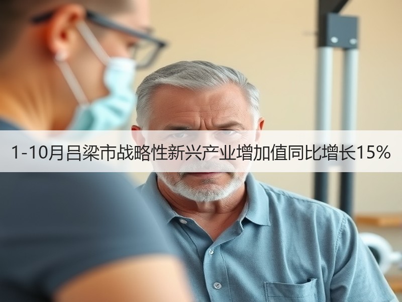 1-10月吕梁市战略性新兴产业增加值同比增长15%