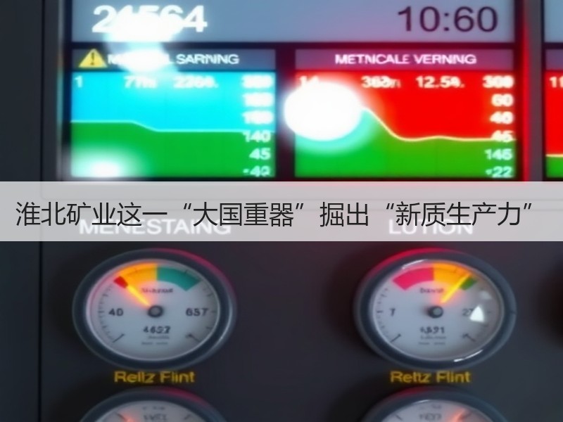 淮北矿业这一“大国重器”掘出“新质生产力” 淮北矿业这一“大国重器”掘出“新质生产力”