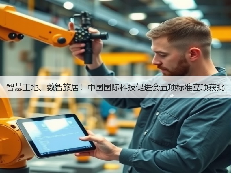 智慧工地、数智旅居！中国国际科技促进会五项标准立项获批