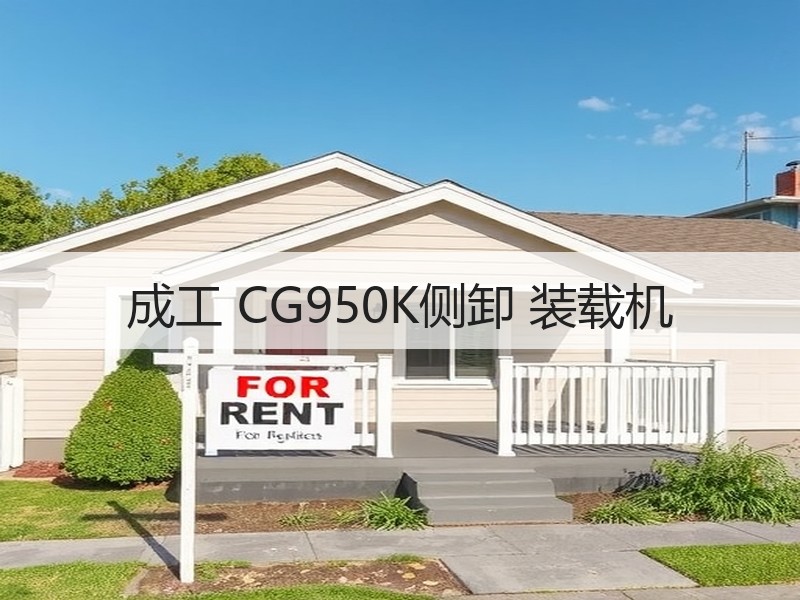 成工 CG950K侧卸 装载机 成工 CG950K侧卸 装载机