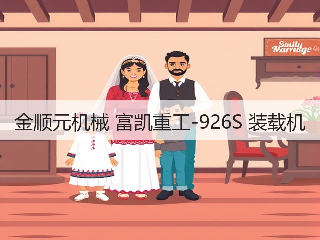 金顺元机械 富凯重工-926S 装载机(图3)