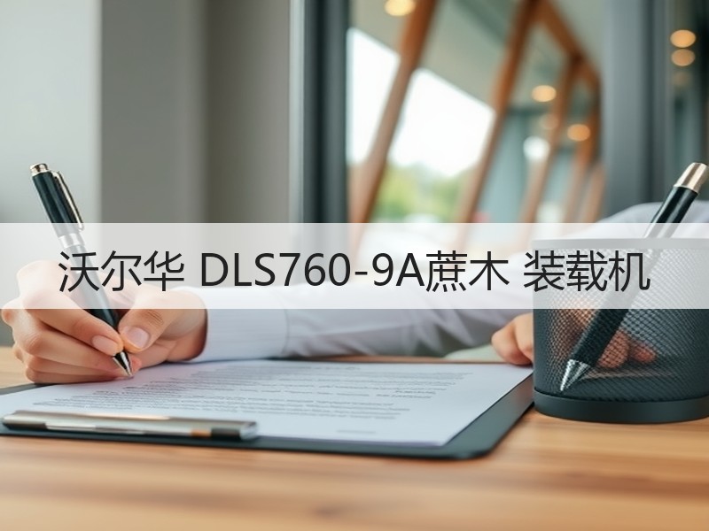 沃尔华 DLS760-9A蔗木 装载机 沃尔华 DLS760-9A蔗木 装载机