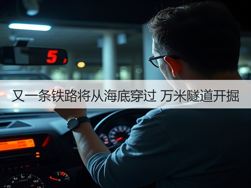 又一条铁路将从海底穿过 万米隧道开掘