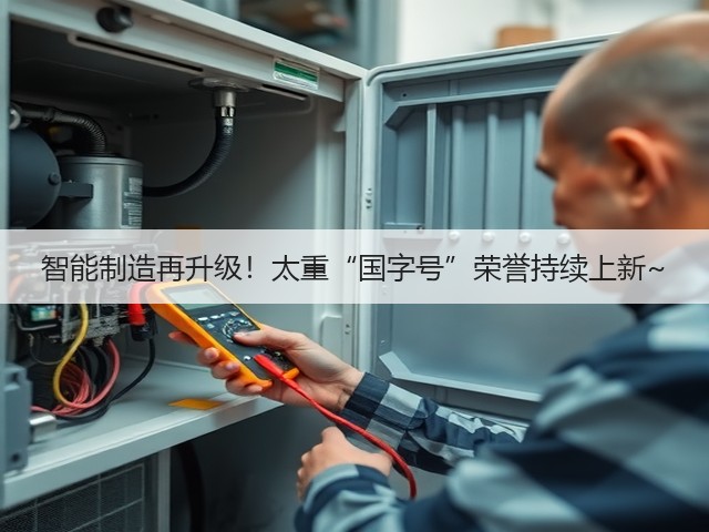 智能制造再升级!太重“国字号”荣誉持续上新~(图2) 智能制造再升级!太重“国字号”荣誉持续上新~(图2)