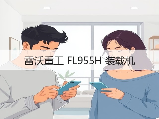 雷沃重工 FL955H 装载机(图1) 雷沃重工 FL955H 装载机(图1)