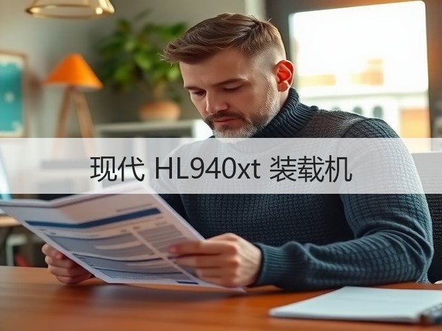 现代 HL940xt 装载机(图1) 现代 HL940xt 装载机(图1)