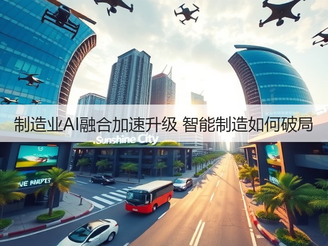 制造业AI融合加速升级 智能制造如何破局(图1)