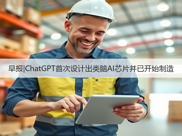 早报|ChatGPT首次设计出类脑AI芯片并已开始制造(图2)